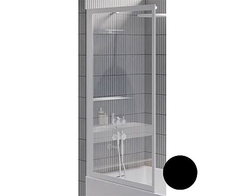 Шторка на ванну Riho Lucid GD501 80 G005046121 (GDB508B000) Черный