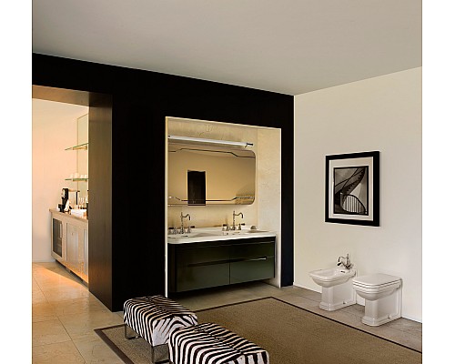 Чаша для унитаза приставного Kerasan Waldorf 411801