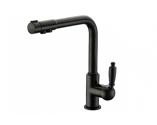 Смеситель для кухни под фильтр ZORG ZR 320 YF-33 ЧЕРНЫЙМЕТАЛЛ
