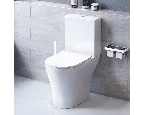 Унитаз компакт Damixa Sirius DX86C8600SC с бачком и сиденьем Микролифт