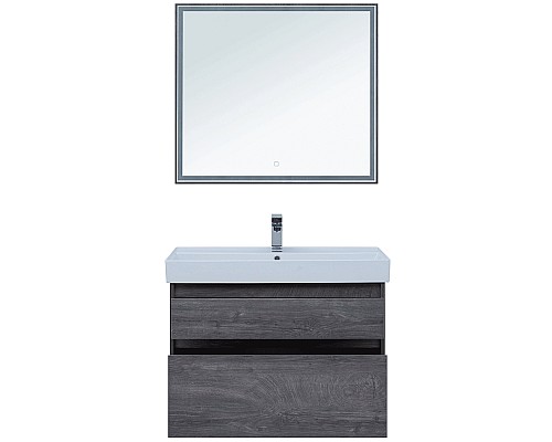 Тумба под раковину Aquanet Nova Lite 90 242267 подвесная Дуб рошелье