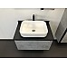 Тумба с раковиной Comforty Эдинбург 75 00004149066 подвесная Бетон светлый