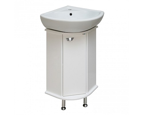 Тумба под раковину Runo БРАВО 40 00000000947 угловая