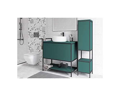 Смеситель Cersanit Brasko Black 63107 для раковины