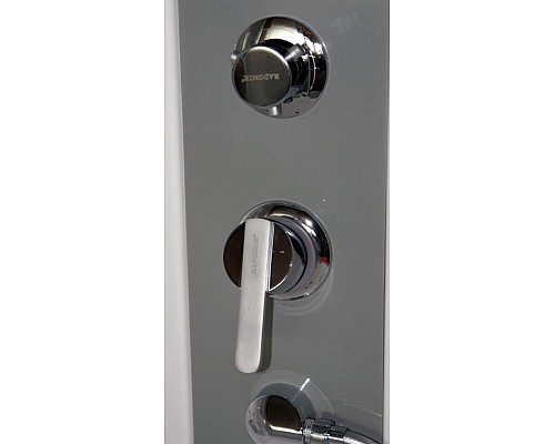 Душевой бокс Radomir Лаура 128x128 1-04-1-0-5-0891 профиль Белый стекло матовое