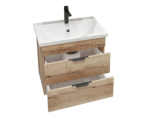 Тумба под раковину Grossman Форта 60 106005 подвесная Дуб галифакс