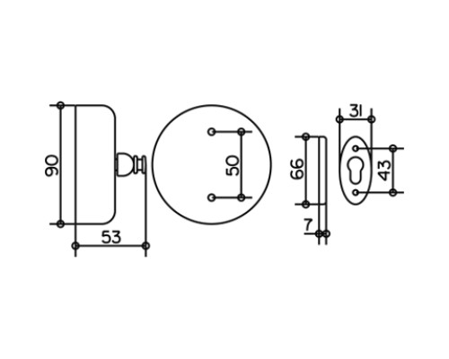 Веревка для белья Keuco Plan 04979 070001 хром