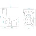 Унитаз Santek Анимо 1.WH30.2.132 с бачком и сиденьем
