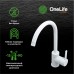 Смеситель для кухни Orange OneLife Белый