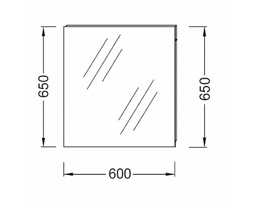 Зеркало Jacob Delafon 60 см EB1080RU Зеркало Jacob Delafon 60 см EB1080RU
