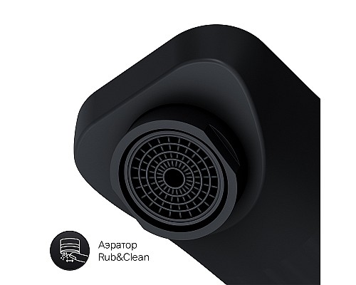 Смеситель для раковины AM.PM Gem F90A72222 Черный матовый
