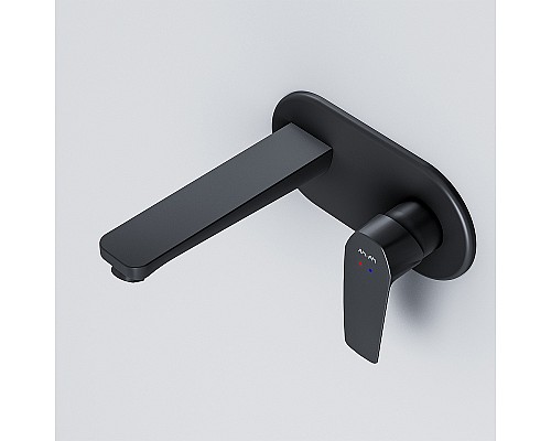 Смеситель для раковины AM.PM Gem F90A72222 Черный матовый