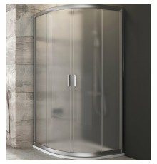 Полукруглая душевая кабина Ravak Blix 3B240U00ZG 80 сатин виноградный