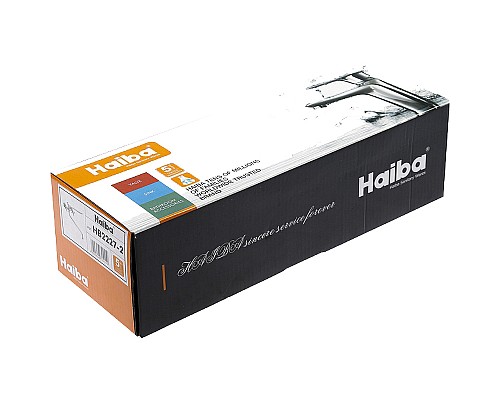 Смеситель для ванны Haiba HB2227-2 универсальный Хром