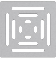 Решетка AlcaPlast нержавеющая сталь