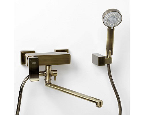 Смеситель для ванны WasserKRAFT 1602L с длинным изливом