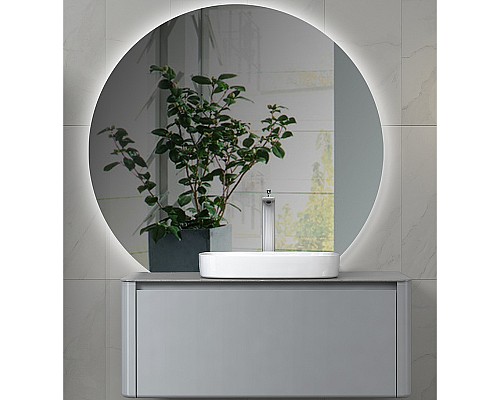 Комплект мебели для ванной Black&White Universe U915.1000 100 9151000 подвесной Glossy light grey