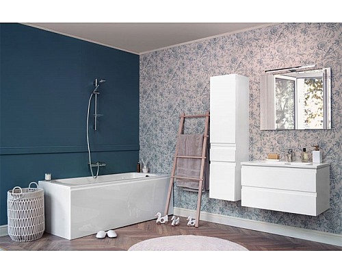 Шкаф пенал Jacob Delafon Madeleine 35 EB2069D-J51 R подвесной Белый матовый