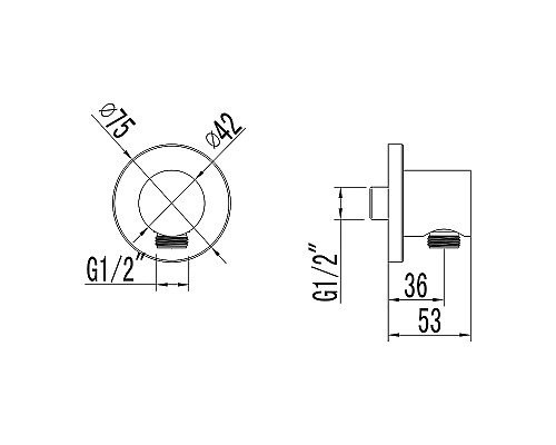 Шланговое подключение Lemark LM3783BL Черное