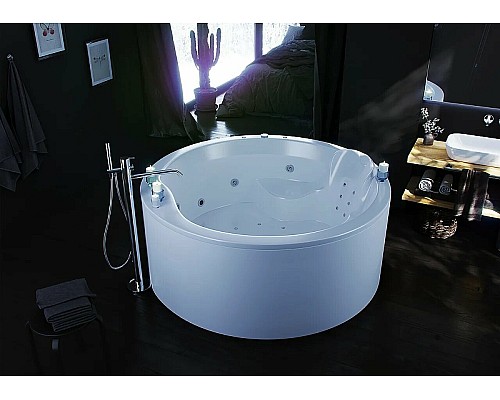 Акриловая ванна Aquatek Аура 180x180 AUR180-0000033со слив-переливом