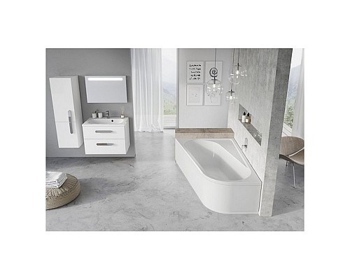 Акриловая ванна Ravak CHROME CA61000000 105 R белая