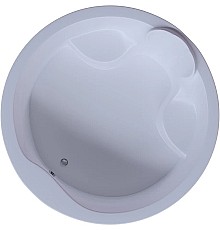 Акриловая ванна Aquatek Аура 180x180 AUR180-0000033со слив-переливом
