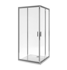 Душевое ограждение Excellent Серия 201 90х90 квадрат хром