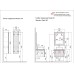 Тумба под раковину Jorno Karat 60 подвесная Белая