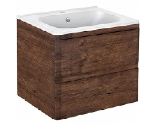 Тумба под раковину Vincea Vico VMC-2V600RW подвесная R.Wood