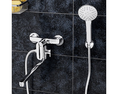 Смеситель для ванны WasserKRAFT 5602L с длинным изливом