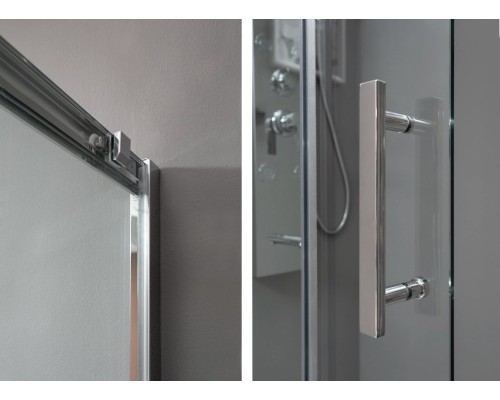 Душевой уголок Aquanet Delta NPE1131 150x80, прозрачное стекло