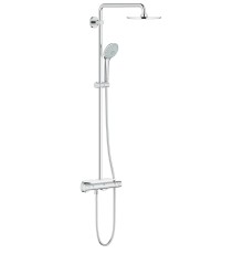 Душевая система Grohe с термостатом для душа с полочкой