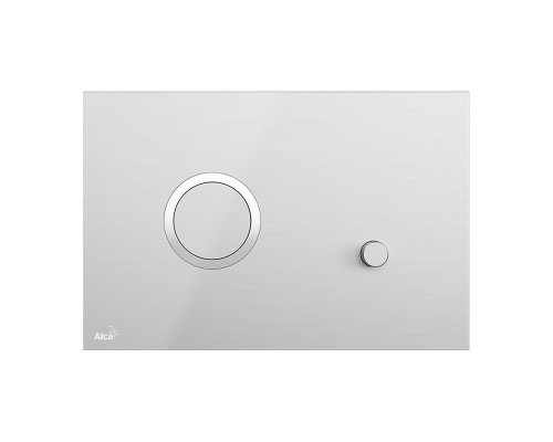 Кнопка смыва AlcaPlast Flat нержавеющая сталь