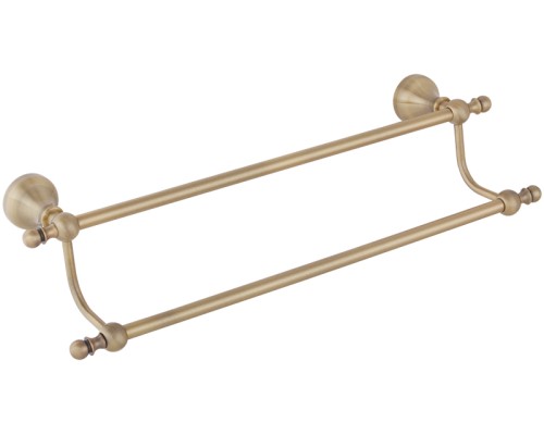 Полотенцедержатель двойной Veragio Gialetta 45, бронза