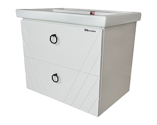 Тумба под раковину Bellezza Альба 70 4631711110014 подвесная Белая