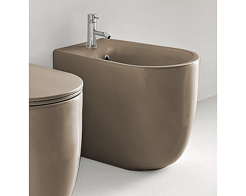 Биде напольное приставное Kerasan Nolita 532081