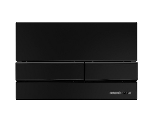 Комплект унитаза с инсталляцией Ceramica Nova Forma CN3009_1002B_1000 с сиденьем Микролифт и Черной матовой клавишей смыва