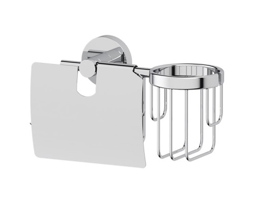 Держатель туалетной бумаги с крышкой и освежителя воздуха (хром) Artwelle HAR 051 