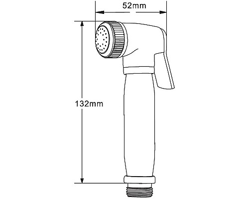 Гигиенический душ Orange HS004cr Хром