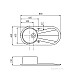 Раковина Лондри 1050 белая Aquaton 1A72223KLH010