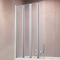 Шторка на ванну Radaway Eos PNW4 87 205401-101 профиль Хром стекло прозрачное