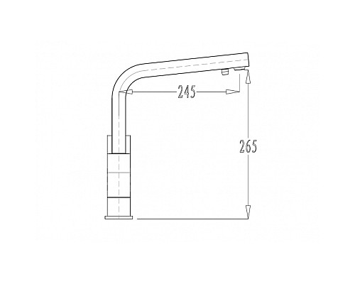 Смеситель для кухонной мойки KAISER Sonat 34044-5