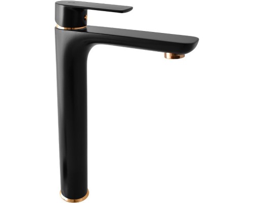 Смеситель для раковины Rav Slezak Vltava VT430.5CMATZ Черный матовый Золото