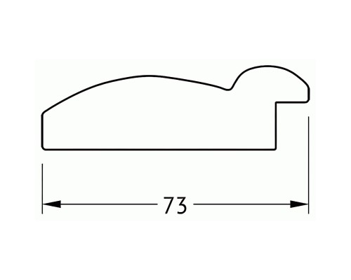 Зеркало Evoform Exclusive Floor 198х108 BY 6147 с фацетом в багетной раме - Серебряный бамбук 73 мм