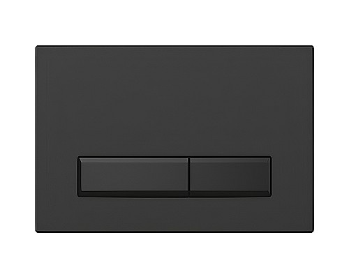 Клавиша смыва Aquatek Slim KDI-0000025 Черная матовая