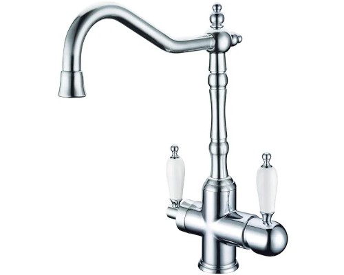 Смеситель для кухни Boheme Tradizionale Chromo 113-CRST Хром