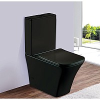 Унитаз подвесной ESBANO CRISAN Matt Black ESUNCRISMB 625x365x820