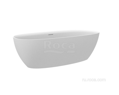 Каменная ванна Stonex® Roca Ariana 248470000 165х75 овальная белая
