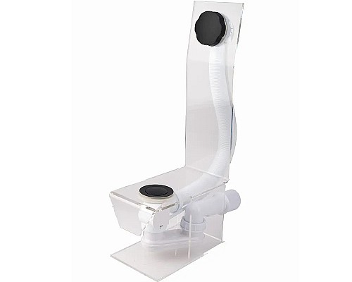 Слив-перелив Relisan Vega V55R Гл000024529 полуавтомат Черный матовый Слив-перелив Relisan Vega V55R Гл000024529 полуавтомат Черный матовый