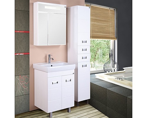 Тумба под раковину Onika Балтика-Квадро 60 Белая